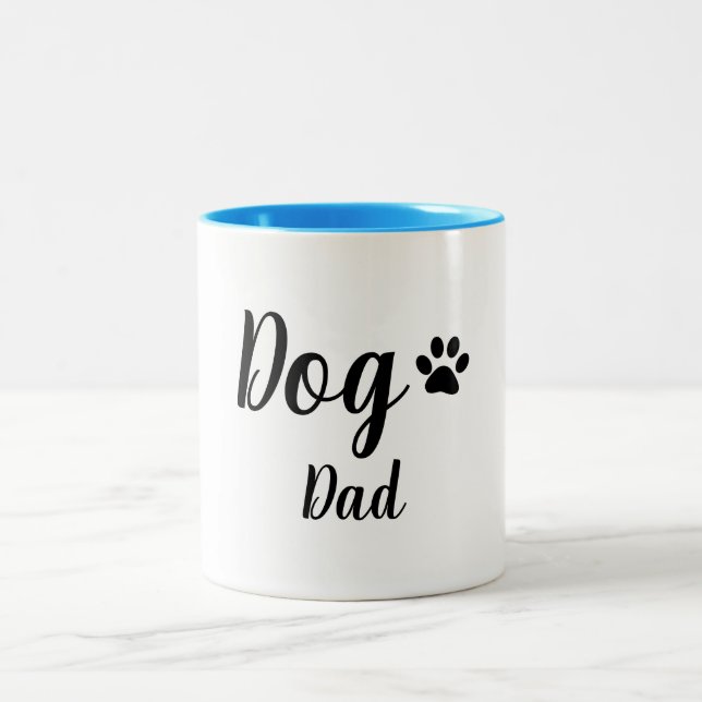 CANECA DE CAFÉ EM DOIS TONS PAI CHIQUE DO CÃO DE MUG_ (Centro)