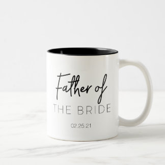 Caneca De Café Em Dois Tons Pai da Noiva Mug