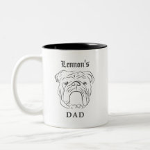 Pai de Bulldog Inglês