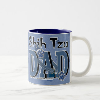 Caneca De Café Em Dois Tons PAI de Shih Tzu
