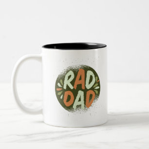 Caneca De Café Em Dois Tons Pai do Rad