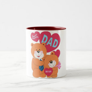 Caneca De Café Em Dois Tons Pai do Special de Beary
