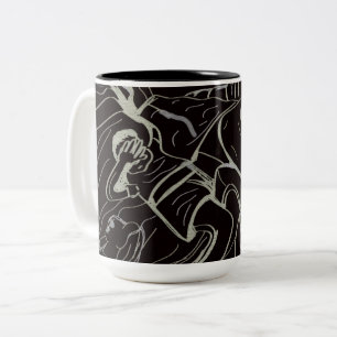 Caneca De Café Em Dois Tons Pai e Filho