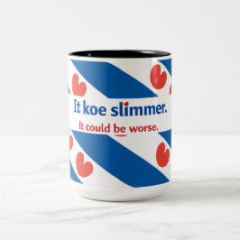 Caneca De Café Em Dois Tons Pai Frísio