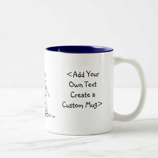 Caneca De Café Em Dois Tons Pai Girl (Direita)