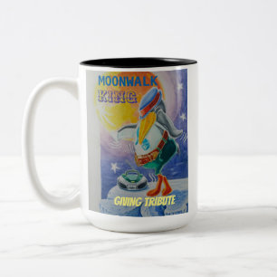 Caneca De Café Em Dois Tons Pai homenageado à caneca-rei