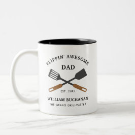 Caneca De Café Em Dois Tons Pai Incrível Personalizado