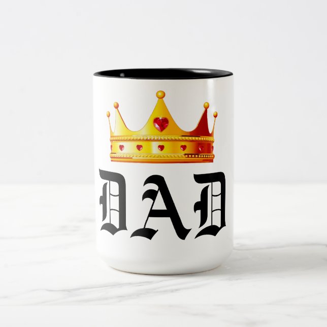CANECA DE CAFÉ EM DOIS TONS PAI KING (Centro)