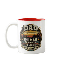 Pai O Homem O Mito A Lenda Presente Divertido para