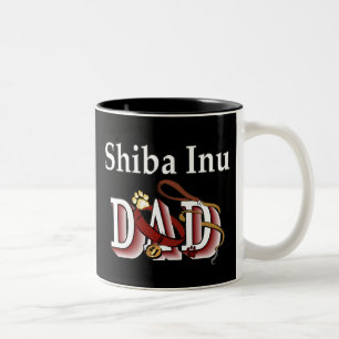 Caneca De Café Em Dois Tons Pai Shiba Inu Mug