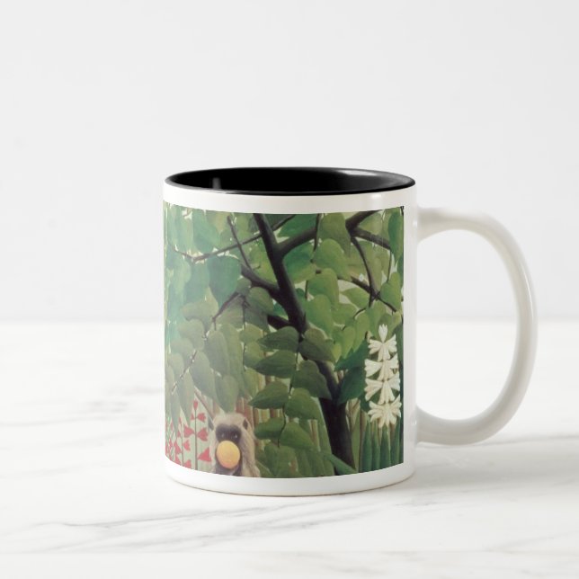 Caneca De Café Em Dois Tons Paisagem exótica, 1910 (Direita)