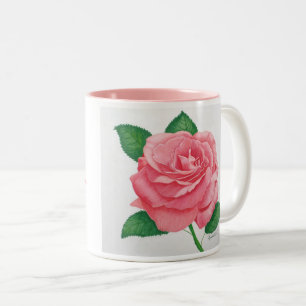 Caneca De Café Em Dois Tons Paixão Rosa Mug