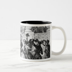 Caneca De Café Em Dois Tons Palácio dos príncipes de Prússia em Berlim