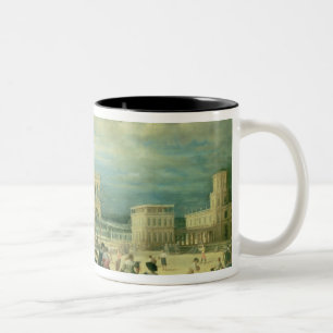 Caneca De Café Em Dois Tons Palácio italiano, 1623