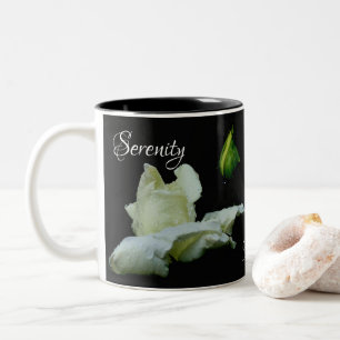 Caneca De Café Em Dois Tons Palavras Inspirativas sobre o Robusto Branco da Se