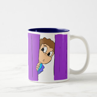 Caneca De Café Em Dois Tons Palco do Clube de Drama Escolar