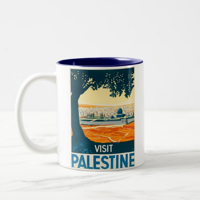 CANECA DE CAFÉ EM DOIS TONS PALESTINE (Esquerda)