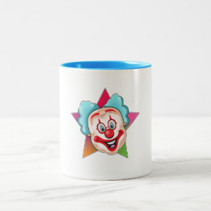 Caneca De Café Em Dois Tons Palhaço
