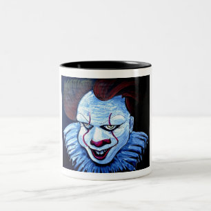 Caneca De Café Em Dois Tons Palhaço:Mau