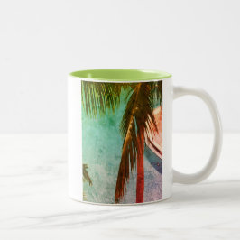 Caneca De Café Em Dois Tons Palm Mug Kiwi