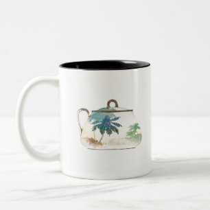 Caneca De Café Em Dois Tons Palm Tree Sugar Bowl pela fábrica Noritake