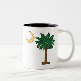 Caneca De Café Em Dois Tons Palmetto do Natal