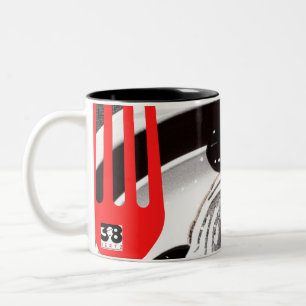 Caneca De Café Em Dois Tons Pancakes e Fork Mug