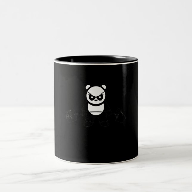 Caneca De Café Em Dois Tons Panda Bear Deadlift - Premium Gym (Centro)