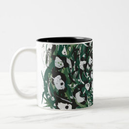 Caneca De Café Em Dois Tons Panda-mônio