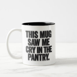 Caneca De Café Em Dois Tons Pantry Cry Club Mug
