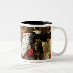 Caneca De Café Em Dois Tons Papa Julius II Bramante pedindo