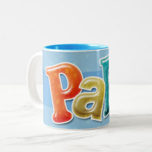 Caneca De Café Em Dois Tons Papá - Mugs