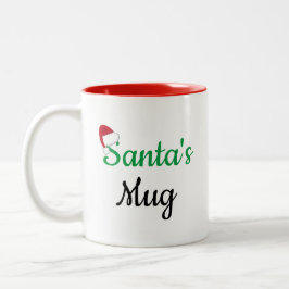 Caneca De Café Em Dois Tons Papai noel Mug