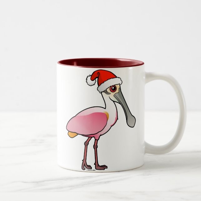 Caneca De Café Em Dois Tons Papai noel Spoony (Direita)