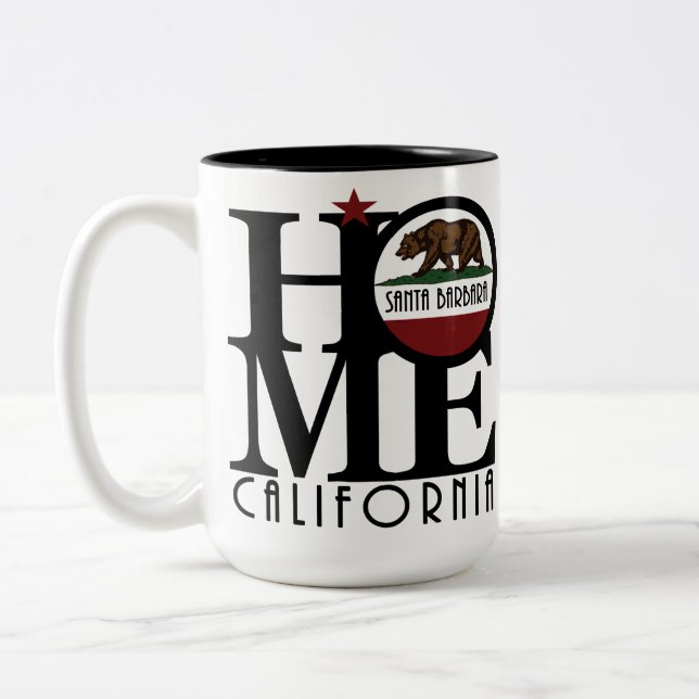 Caneca De Café Em Dois Tons PAPAIS NOEIS Bárbara 15oz (Esquerda)
