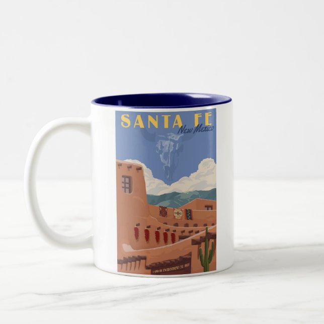 CANECA DE CAFÉ EM DOIS TONS PAPAIS NOEIS FE (Esquerda)