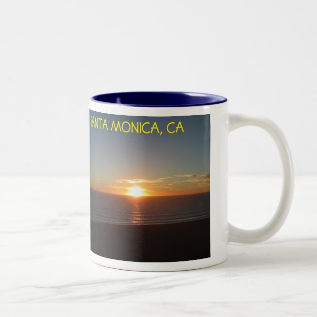 CANECA DE CAFÉ EM DOIS TONS PAPAIS NOEIS MONICA SUNSET MUG (Direita)