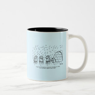 Caneca De Café Em Dois Tons Paperweight