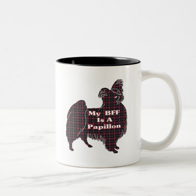 Caneca De Café Em Dois Tons Papillon BFF Mug (Direita)