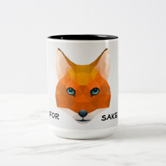 Caneca De Café Em Dois Tons Para a causa da raposa