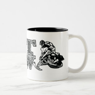 CANECA DE CAFÉ EM DOIS TONS PÁRA-CHOQUE DE NEVE NEGRA
