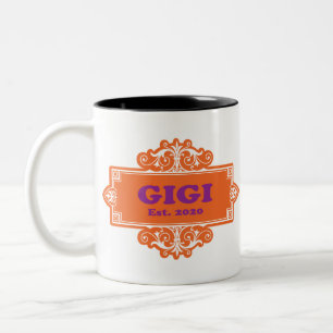 Caneca De Café Em Dois Tons Para Esse Especial "GiGi 2020"