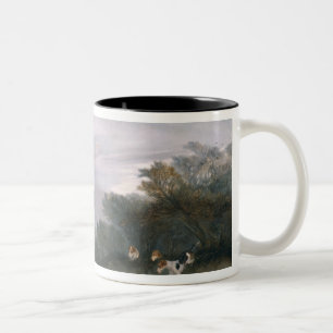Caneca De Café Em Dois Tons Para fora caçando, 1841
