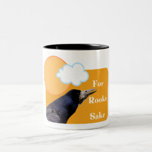 Caneca De Café Em Dois Tons Para Rooks Sake