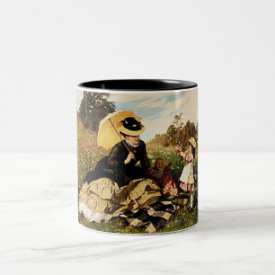 Caneca De Café Em Dois Tons Para você mamã com amor--Pintura do vintage
