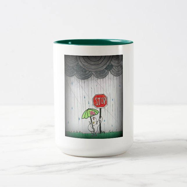 CANECA DE CAFÉ EM DOIS TONS PARADA (Centro)