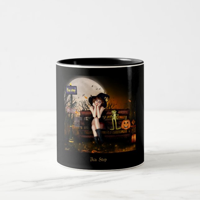 Caneca De Café Em Dois Tons Paragem do autocarro (Centro)
