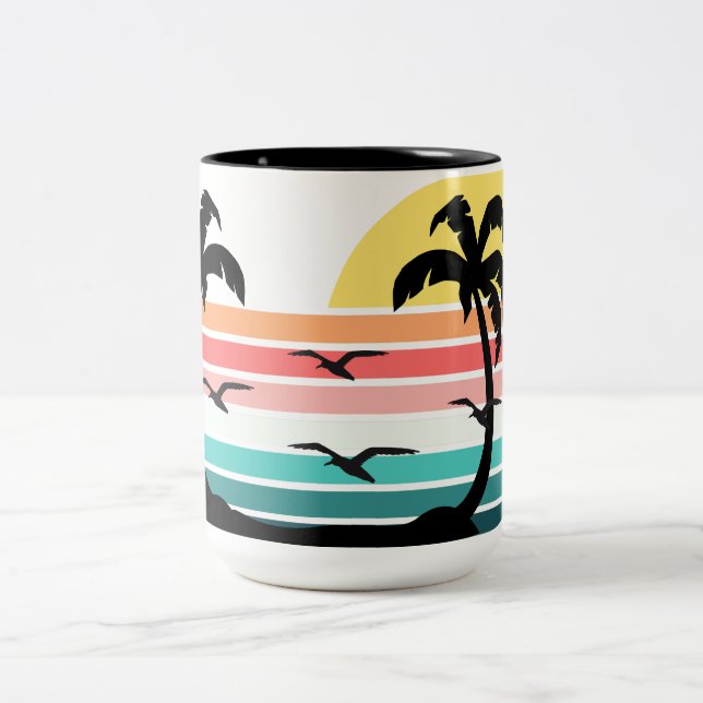 Caneca De Café Em Dois Tons Paraíso (Centro)