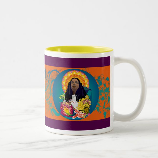 Caneca De Café Em Dois Tons Paramahansa Yogananda (Direita)