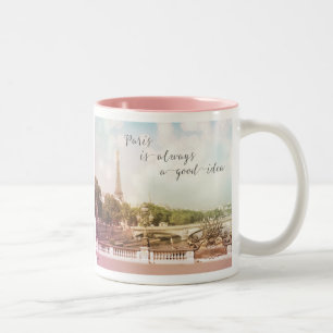 Caneca De Café Em Dois Tons Paris É Sempre Uma Boa Ideia Mug